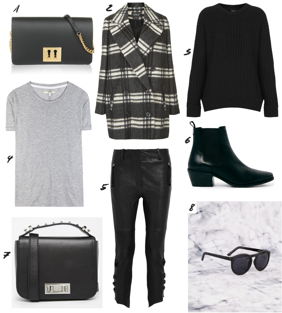 Black Grey Outfit Ideas