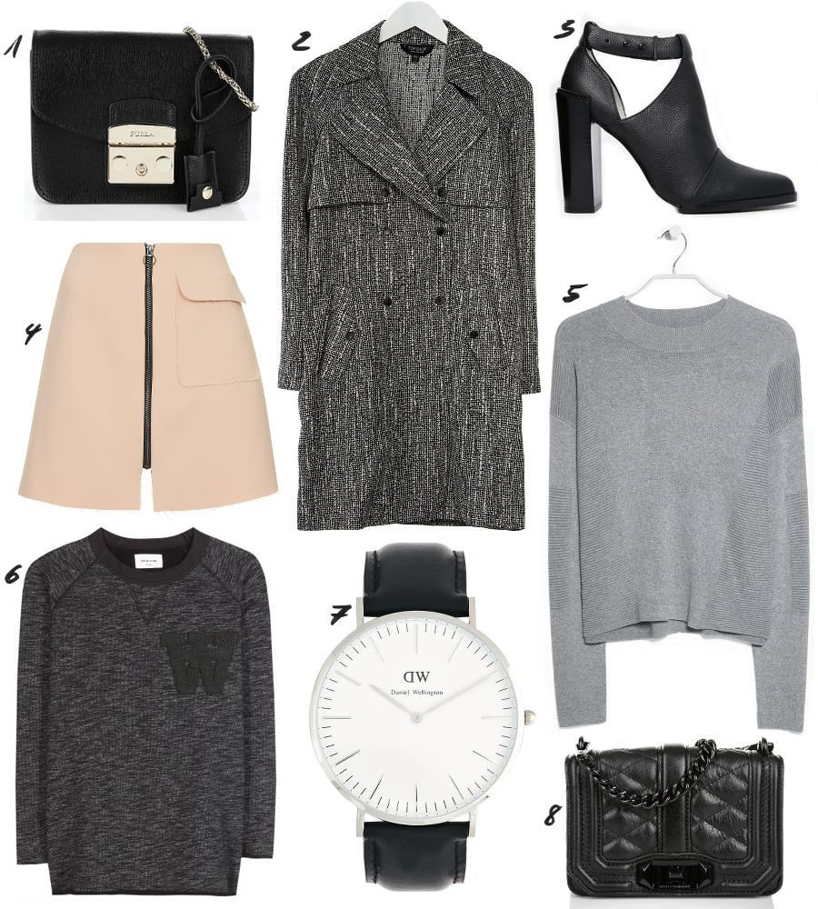 Grey Black Outfit Ideas