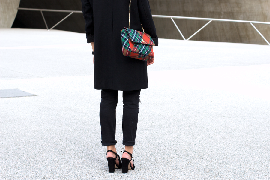 Black Outfit Vivienne Westwood Bag