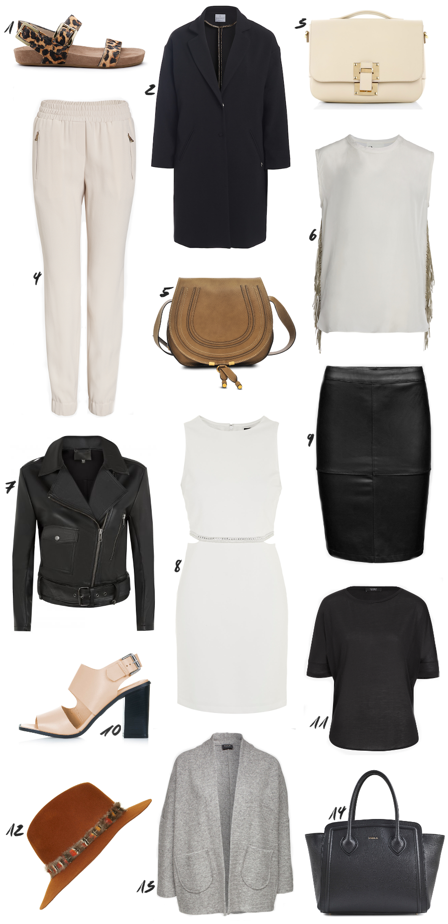 Black and Nude Spring Outfit Ideas