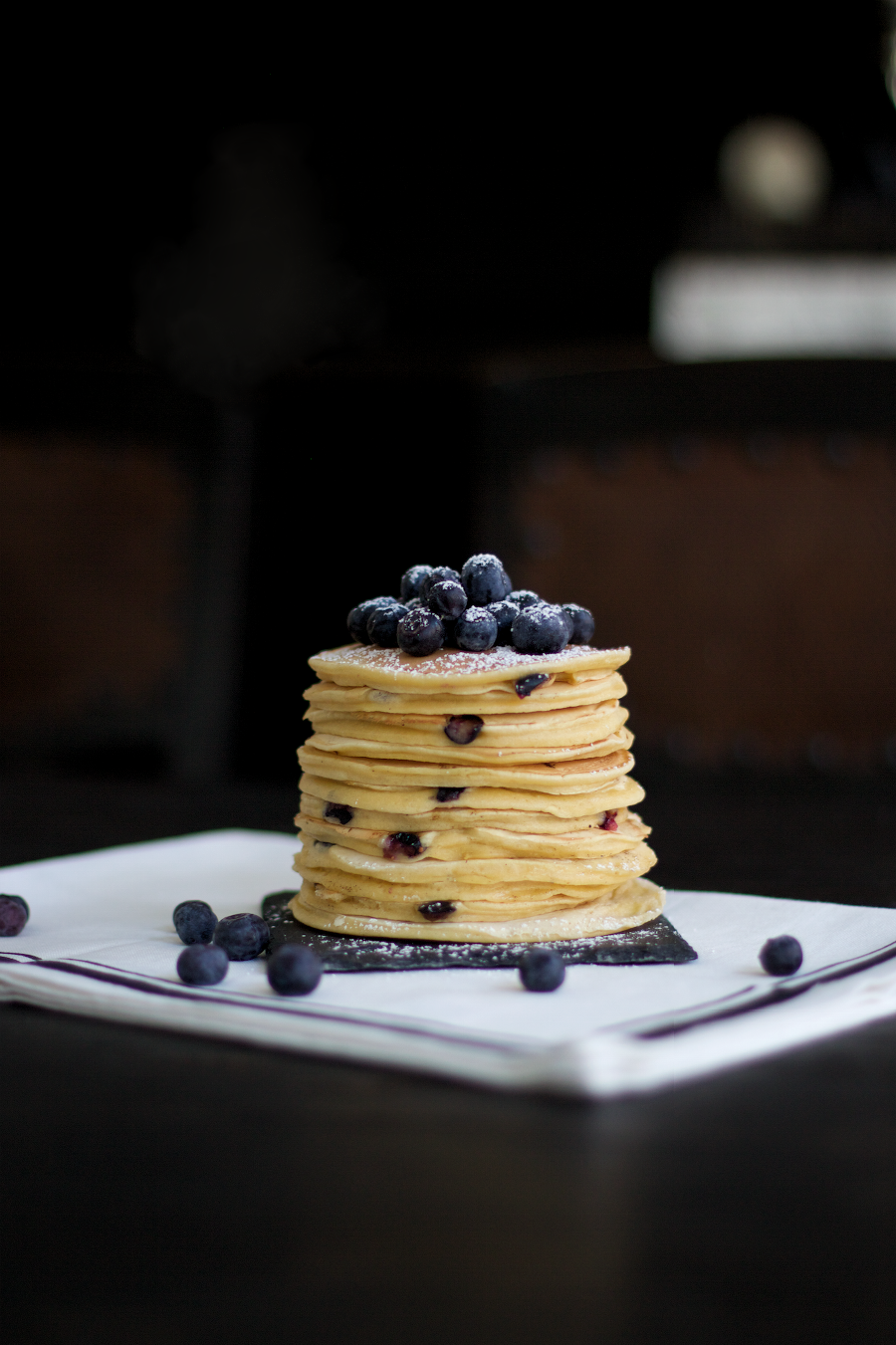 Blueberry Pancakes Recipe The Dashing Rider