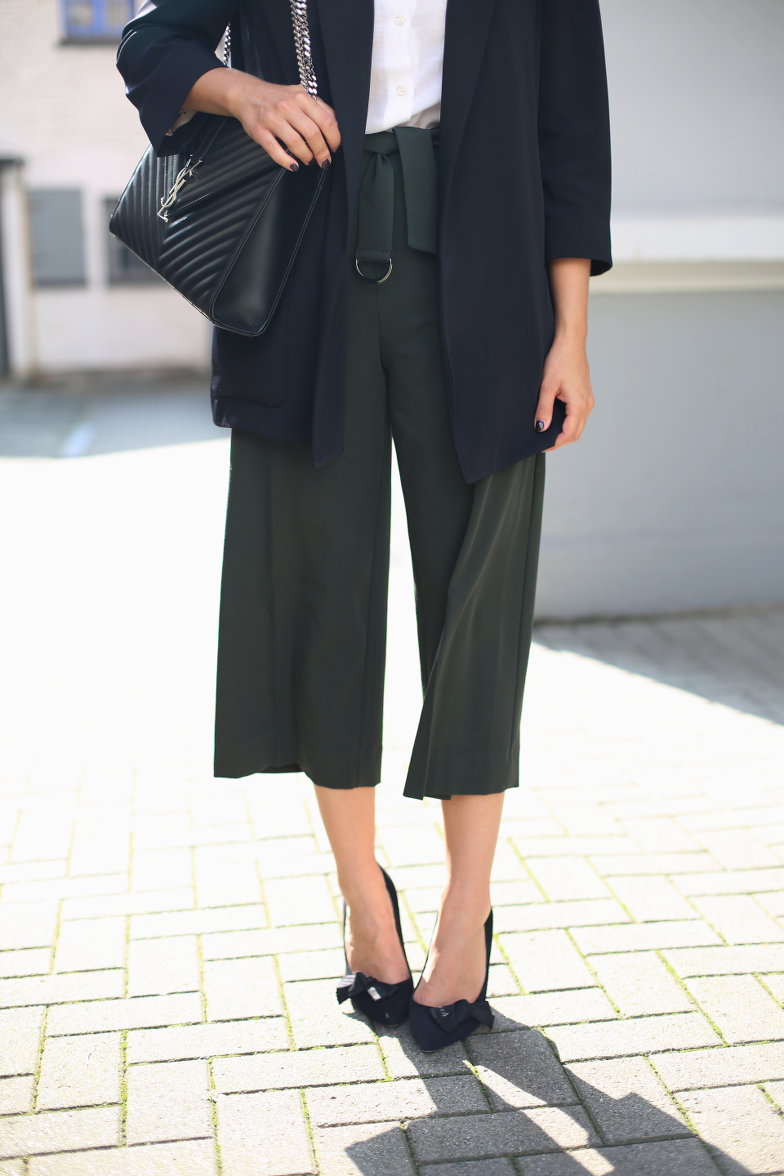 Asos Khaki Culotte Outfit Isabel Marant