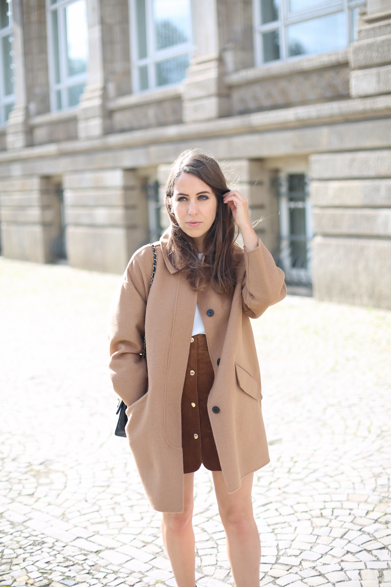 Herbstoutfit Fall Outfit Camel Coat