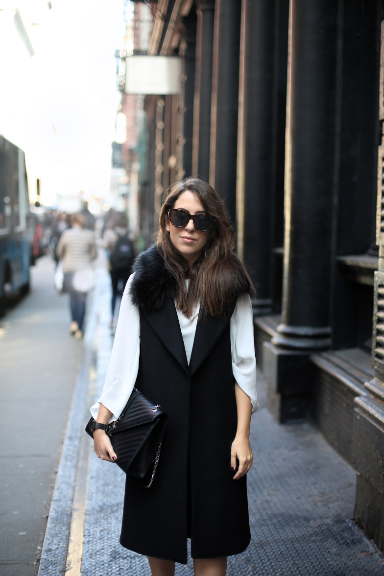 Black White New York Outfit Blog