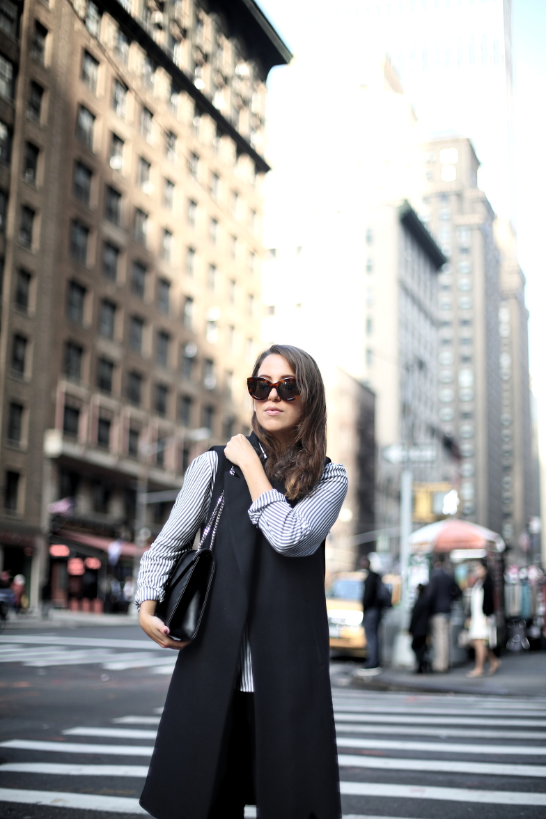 New York Fall Outfit Zara Coat