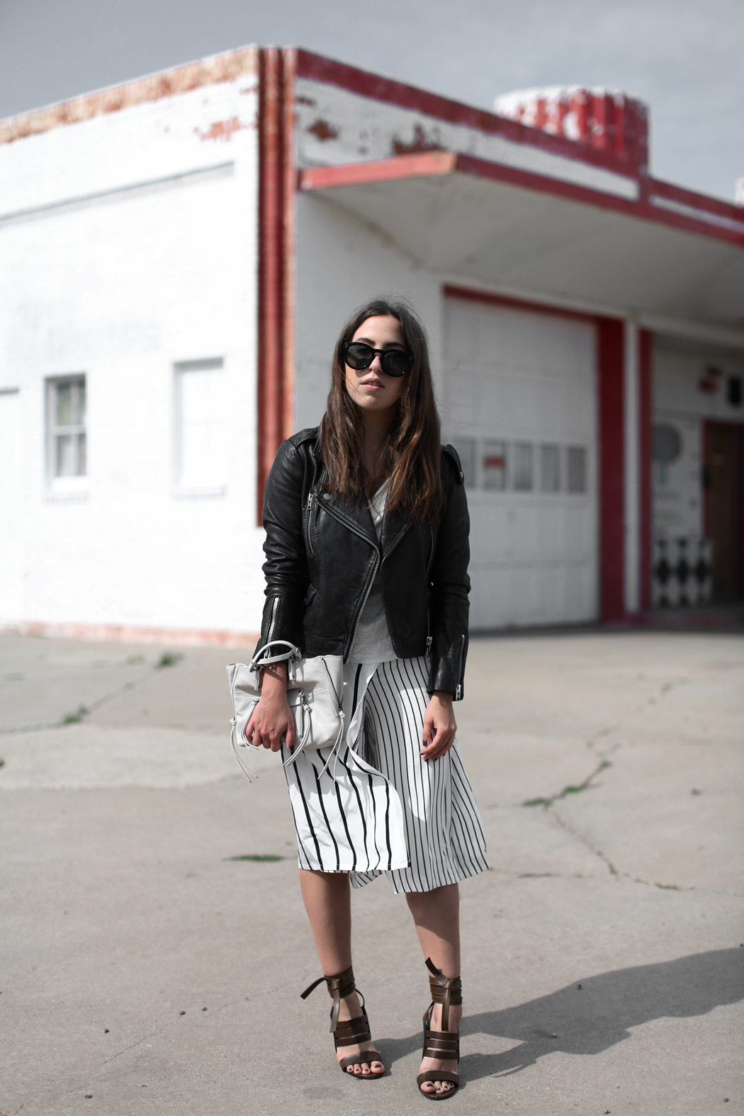 Iris and Ink Striped Culotte Outfit