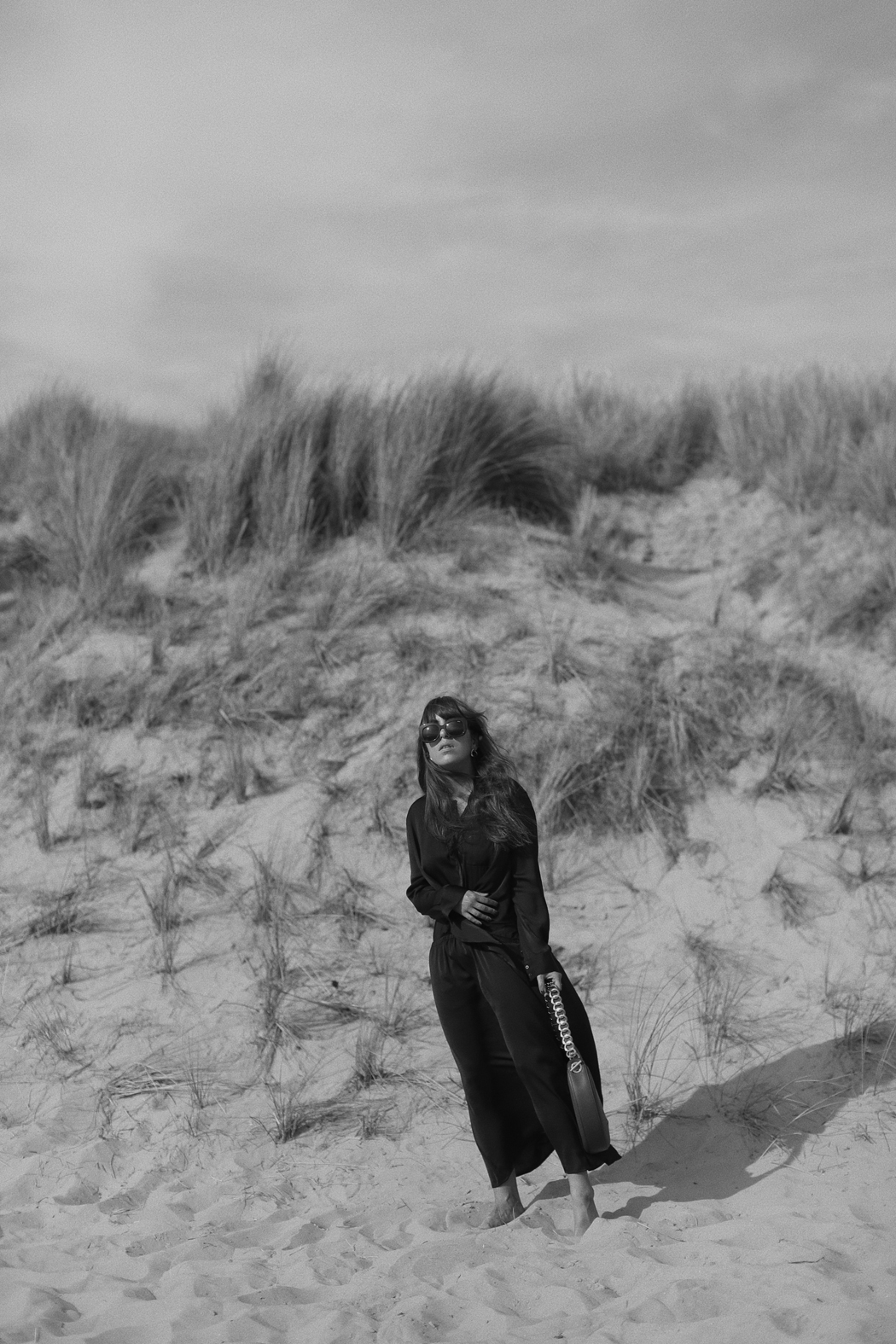 The Dashing Rider - At the beach with LOEWE Joyce Bag