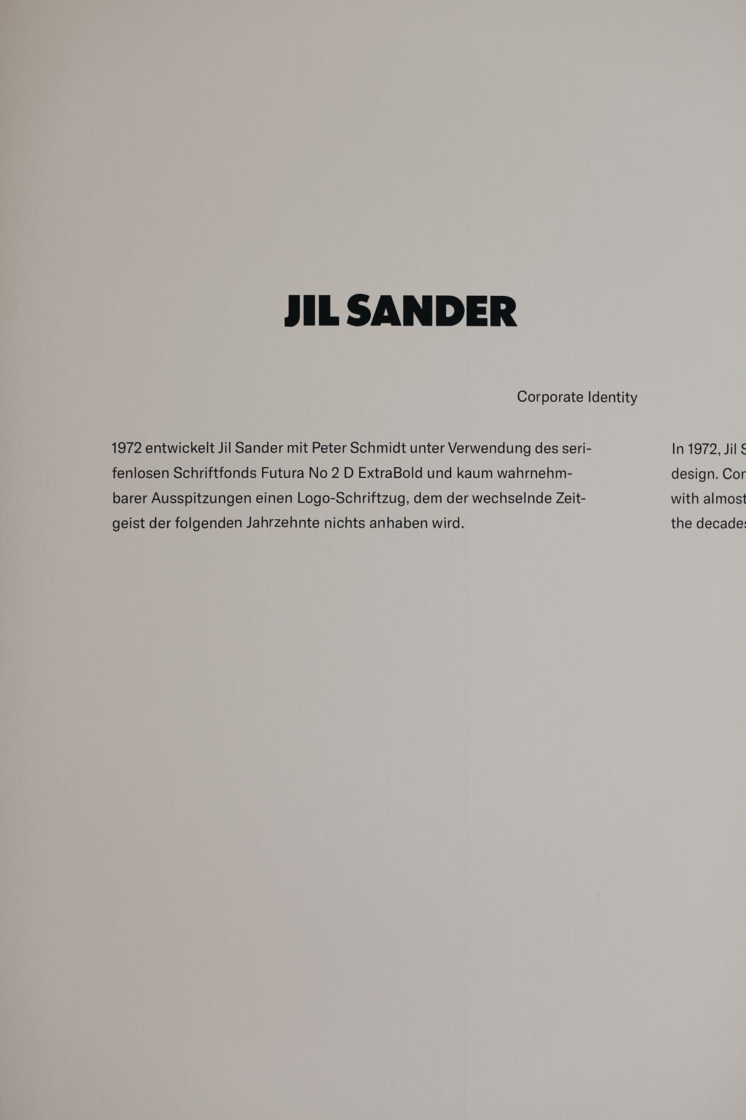 The Dashing Rider JIL SANDER Museum Angewandte Kunst Frankfurt