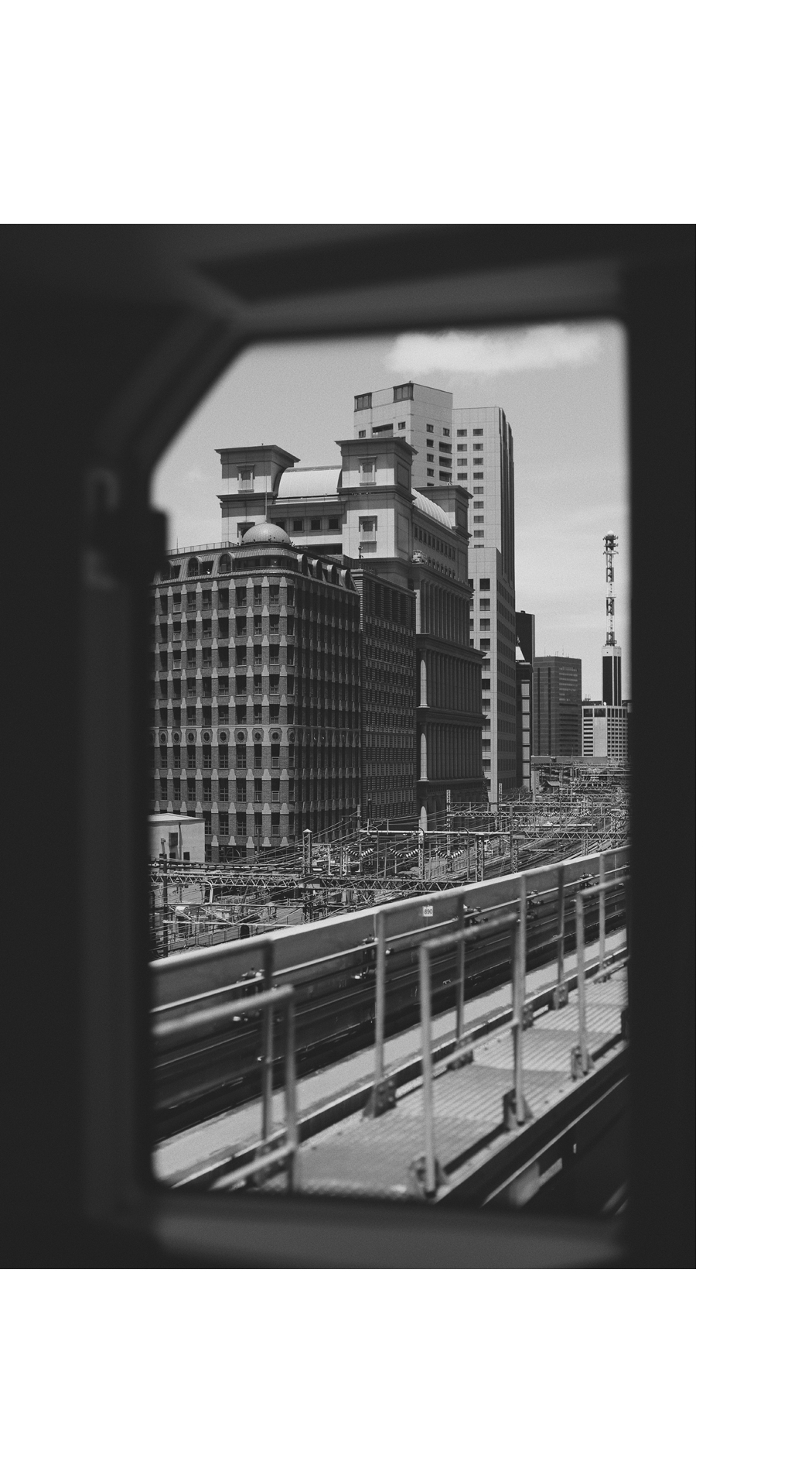 Tokyo: A Visual Diary in Black and White - by Fiona Dinkelbach