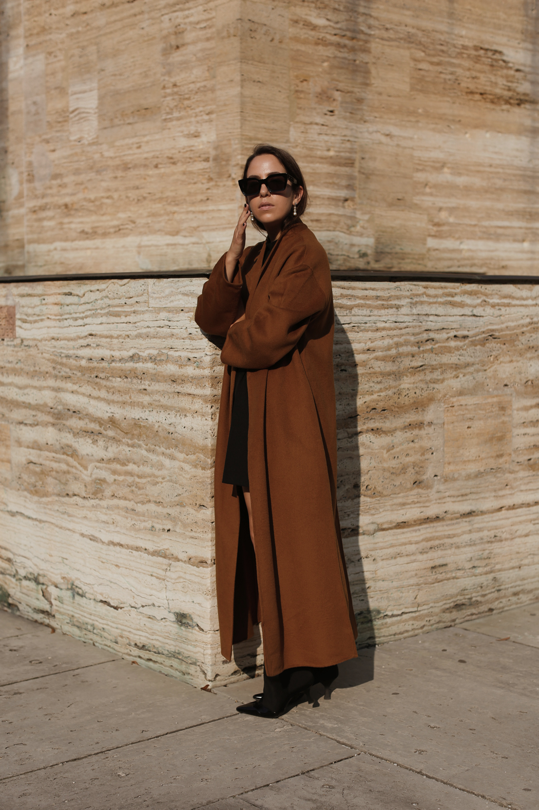 Outfit: The Brown And Other Stories Coat - by Fiona Dinkelbach