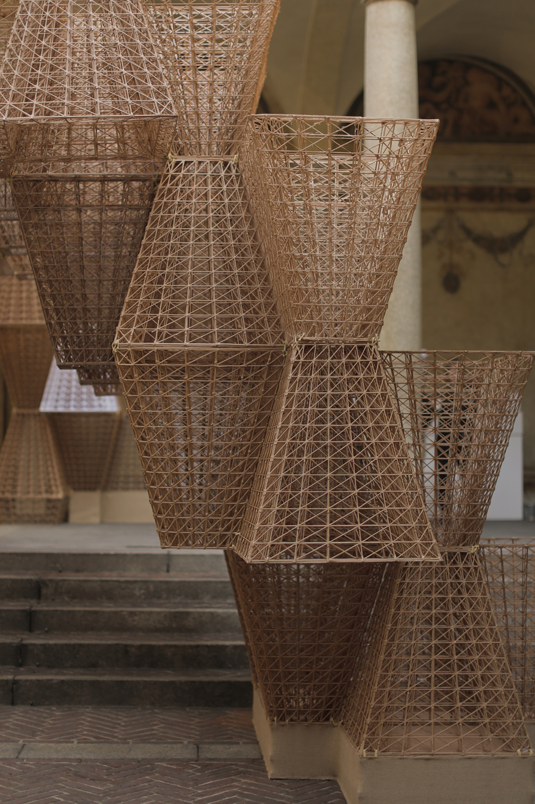COS presents 'Conifera' - An Installation by Architect Mamou-Mani. By Fiona Dinkelbach